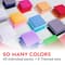 Ensemble de pâtes à modeler polymères aux couleurs chaudes et froides Smart de DAS